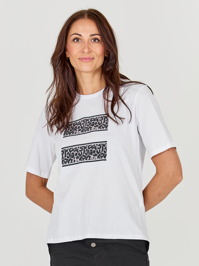 NÜ AYZA T-skjorte s/s Topper og t-skjorter 002 Print