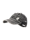 NÜ Akia denim Cap Hatter 006 Black Denim
