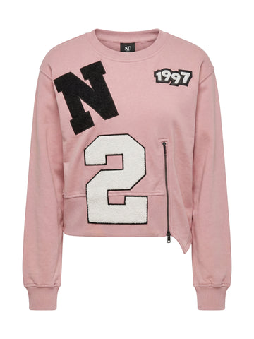 NÜ Asis Sweat Bluser 608 Rose mix