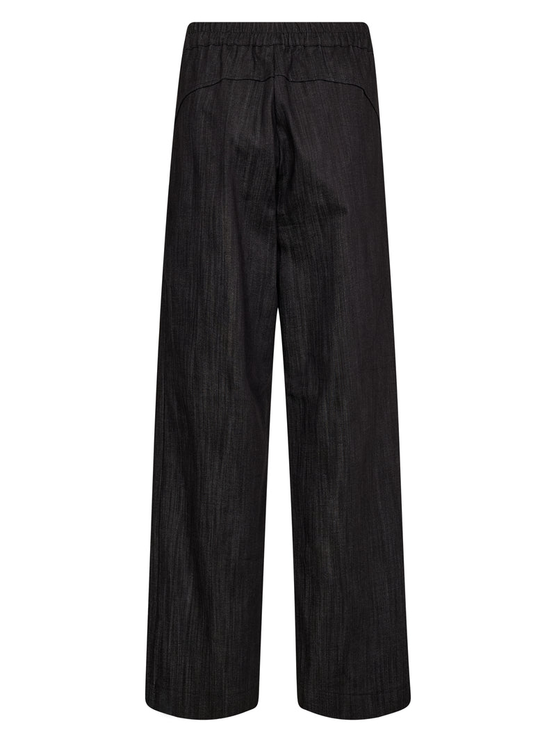 NÜ Asti Trousers Bukser 006 Black Denim