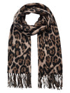 NÜ Aya Scarf Leo Accessoirer 289 Brown Mix