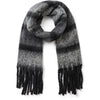 NÜ Aya Skjerf Stripe Skjerf 901 Grey mix