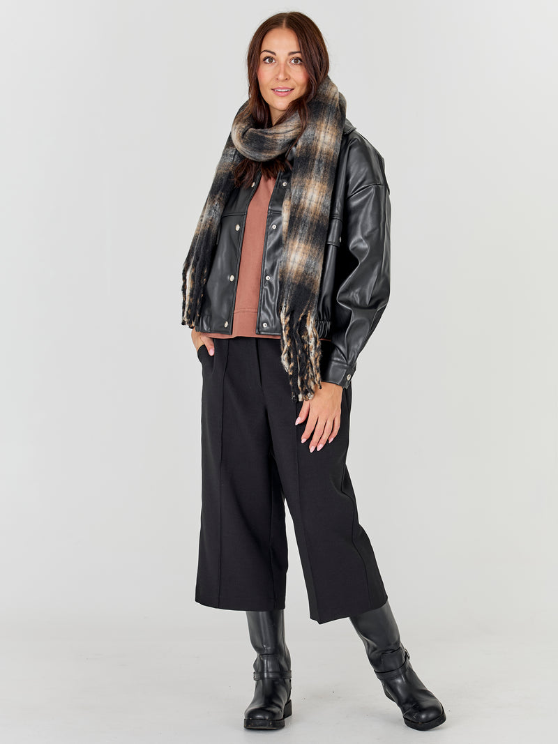 NÜ Aya skjerf Accessoirer Svart mix