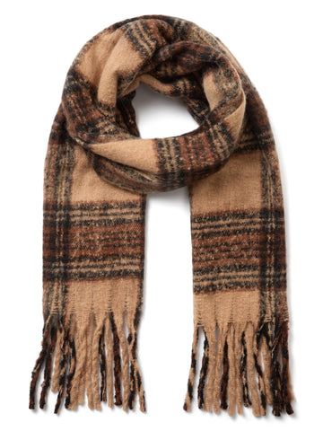 NÜ Aya skjerf Skjerf 289 Brown Mix