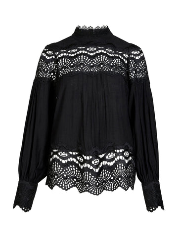 NÜ BACH skjorte Skjorter Svart