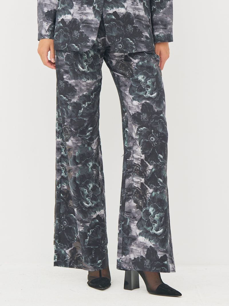 NÜ BALOU bukser Bukser 355 Petrol green mix