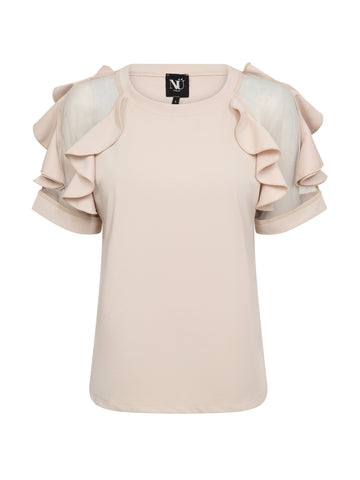 NÜ BAO Bluse Bluser 112 Bone