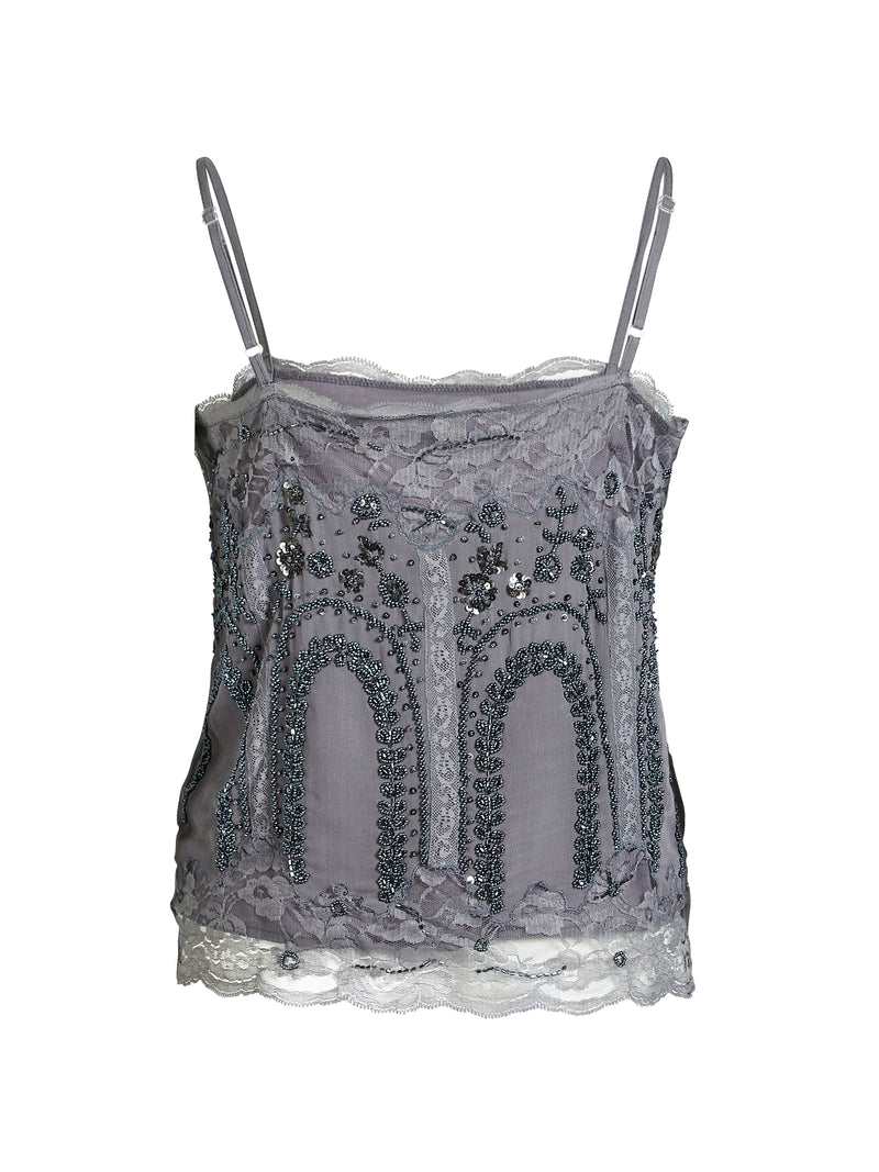 NÜ BEA topp Topper og t-skjorter 989 iron grey