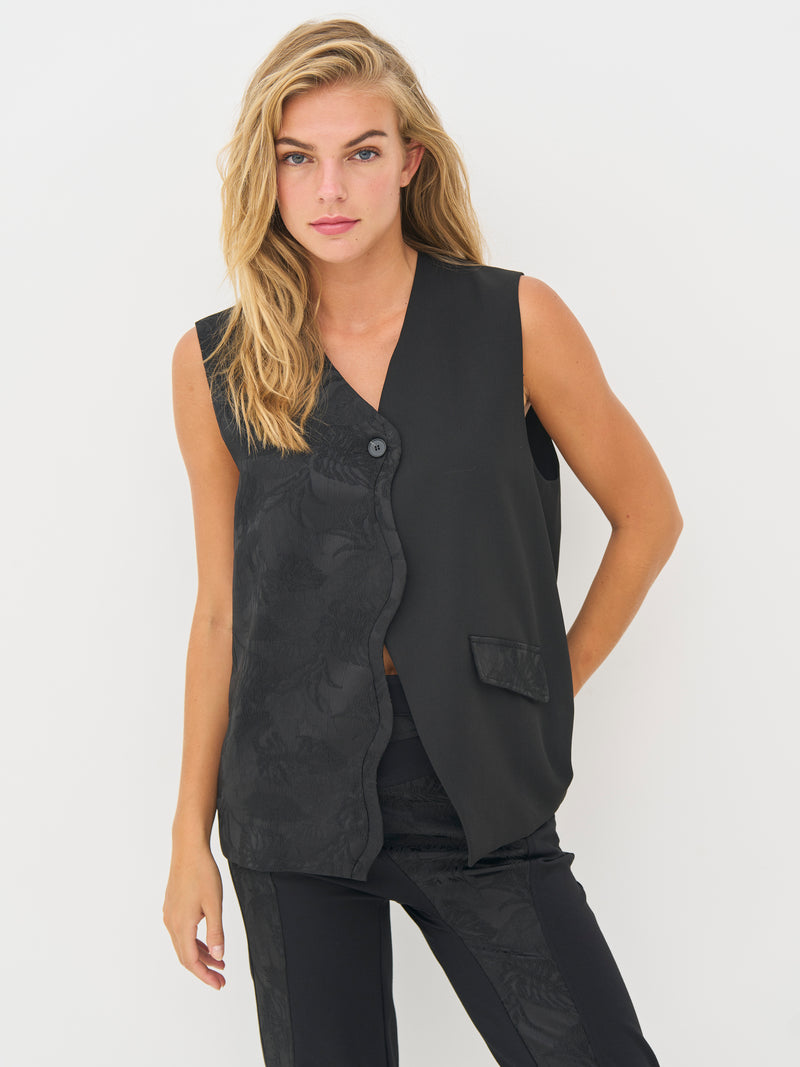 NÜ BECCA vest Veste Svart