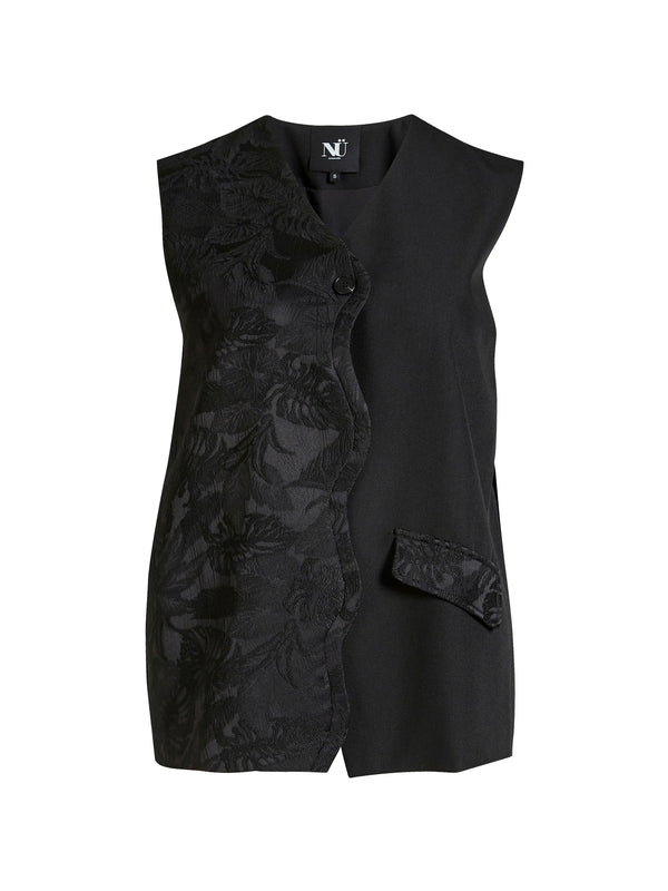 NÜ BECCA vest Veste Svart