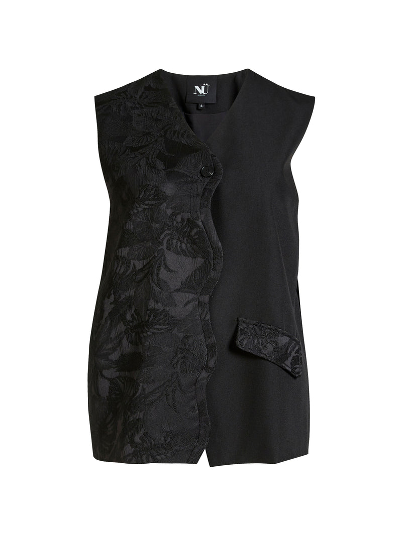 NÜ BECCA vest Veste Svart