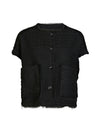 NÜ BETH vest Veste Svart