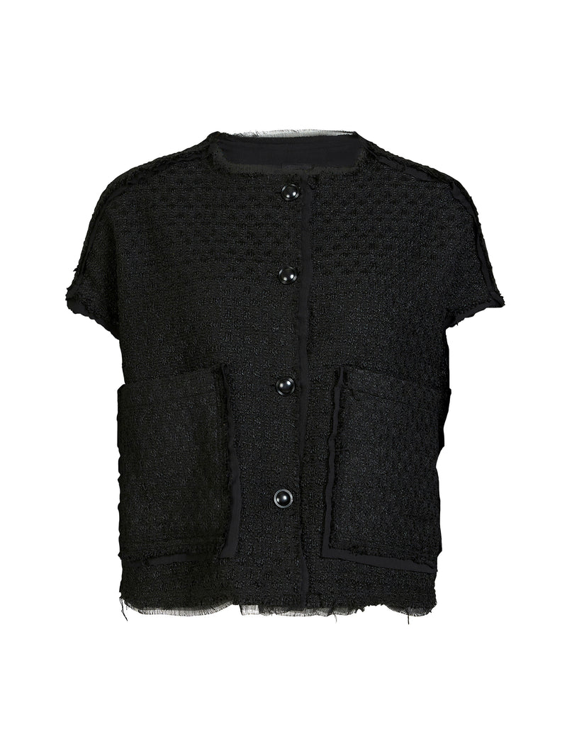 NÜ BETH vest Veste Svart
