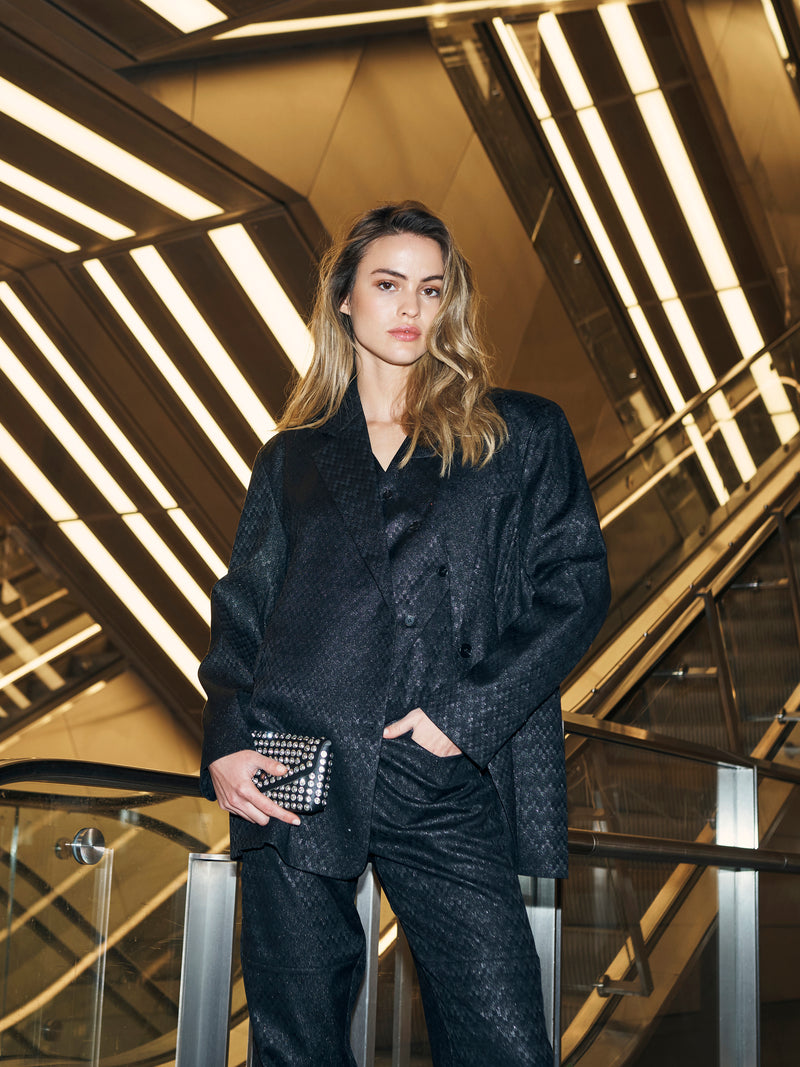 NÜ BINE blazer Blazers Svart