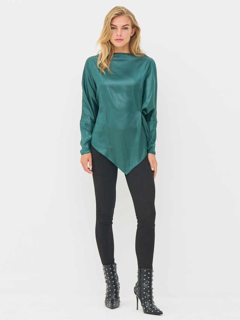 NÜ BOEL bluse Bluser 355 Petrol green