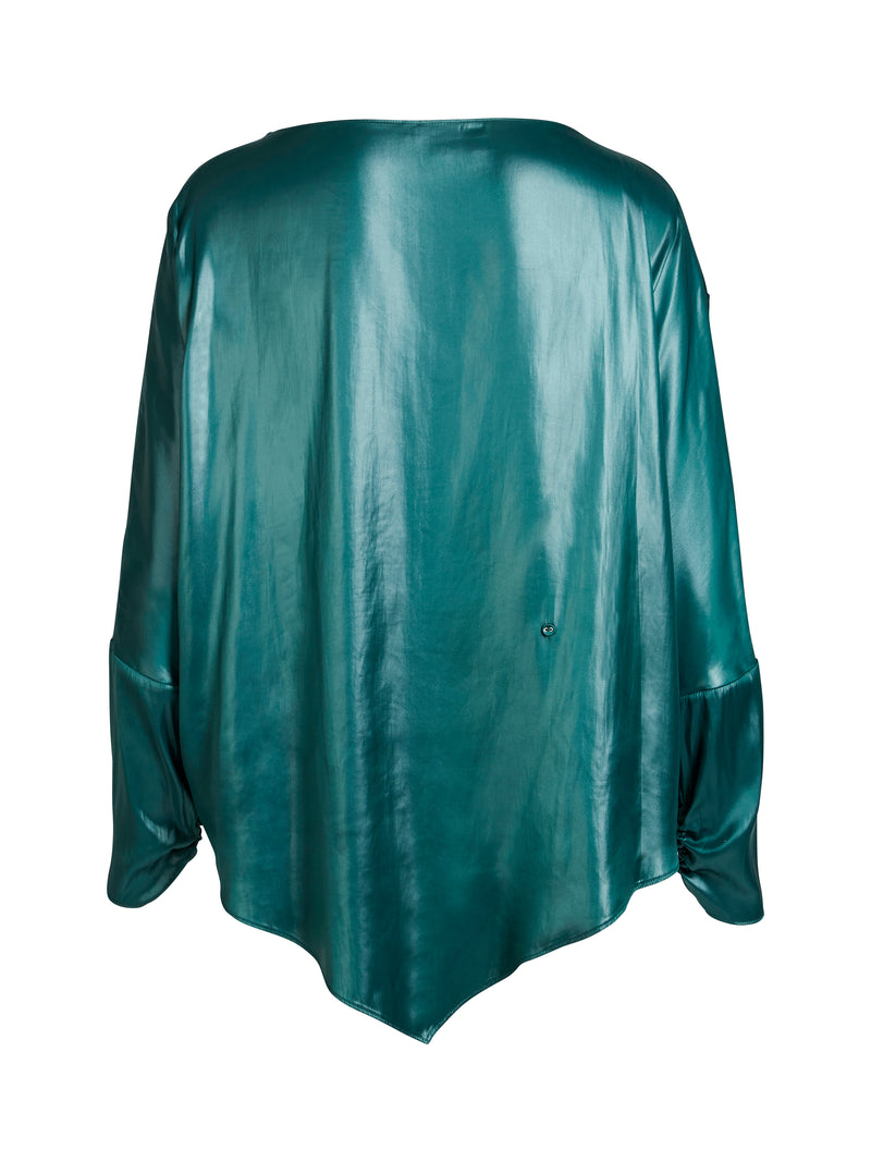 NÜ BOEL bluse Bluser 355 Petrol green