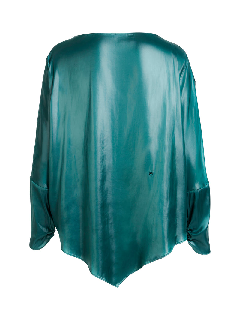NÜ BOEL bluse Bluser 355 Petrol green