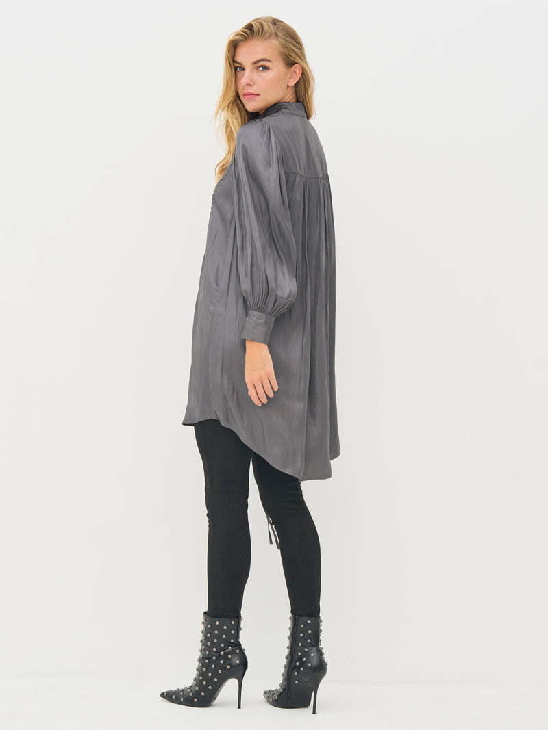 NÜ BOEL tunika Tunika 989 iron grey