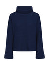 NÜ Bano Blouse knit Strikket 476 Navy