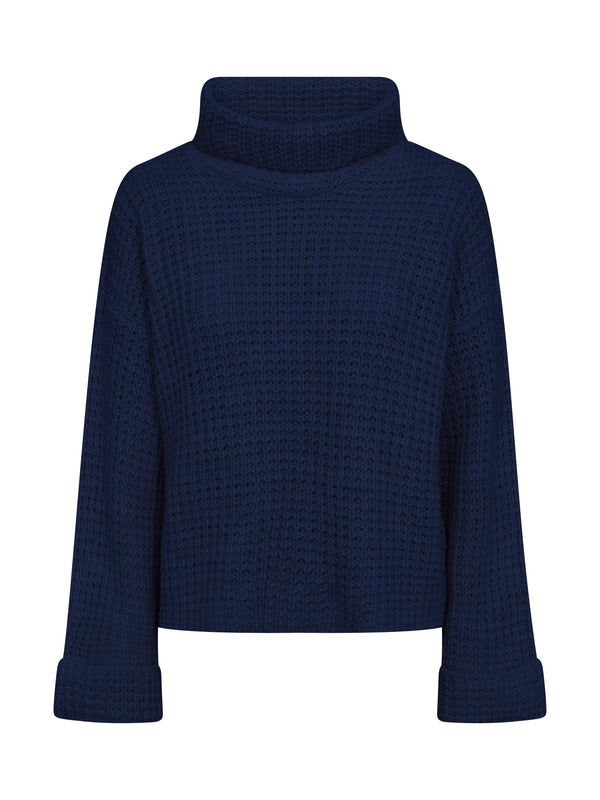 NÜ Bano Blouse knit Strikket 476 Navy