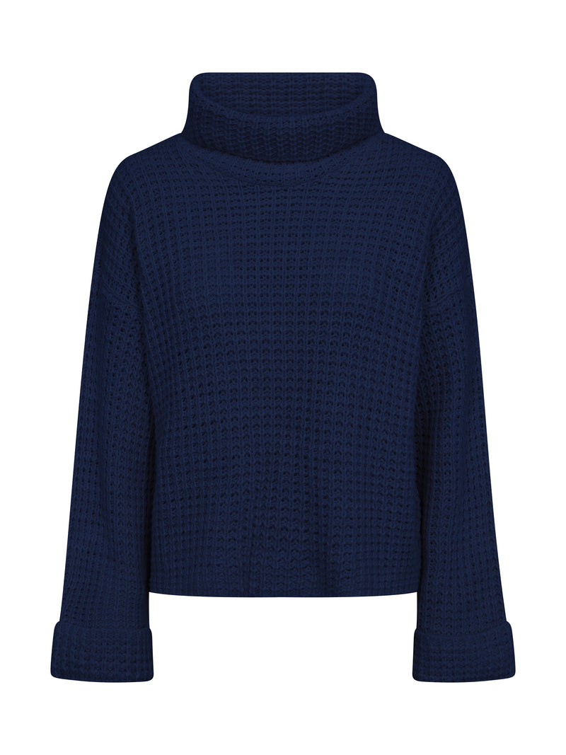 NÜ Bano Blouse knit Strikket 476 Navy