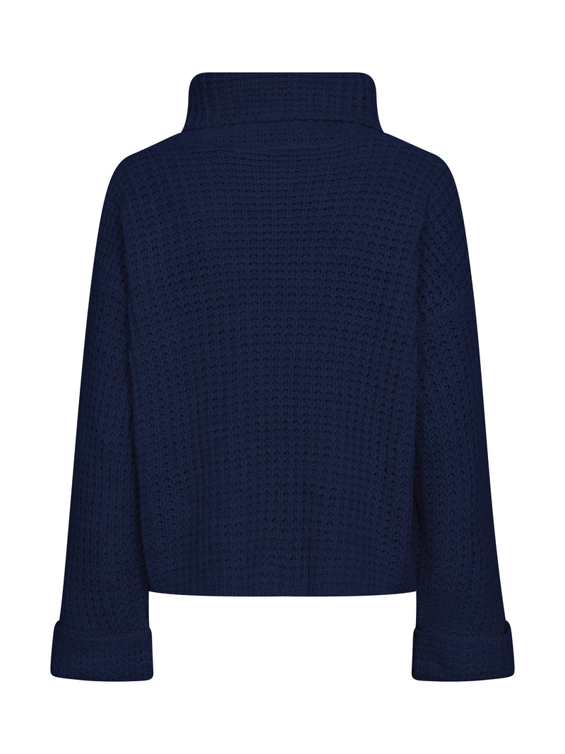 NÜ Bano Blouse knit Strikket 476 Navy