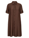 NÜ CAITLIN kjole Kjoler 289 Brown