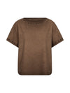 NÜ CAMILLA Bluse Topper og t-skjorter 224 Dark Brown