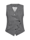 NÜ CARLENE Vest Veste 901 Denim grey