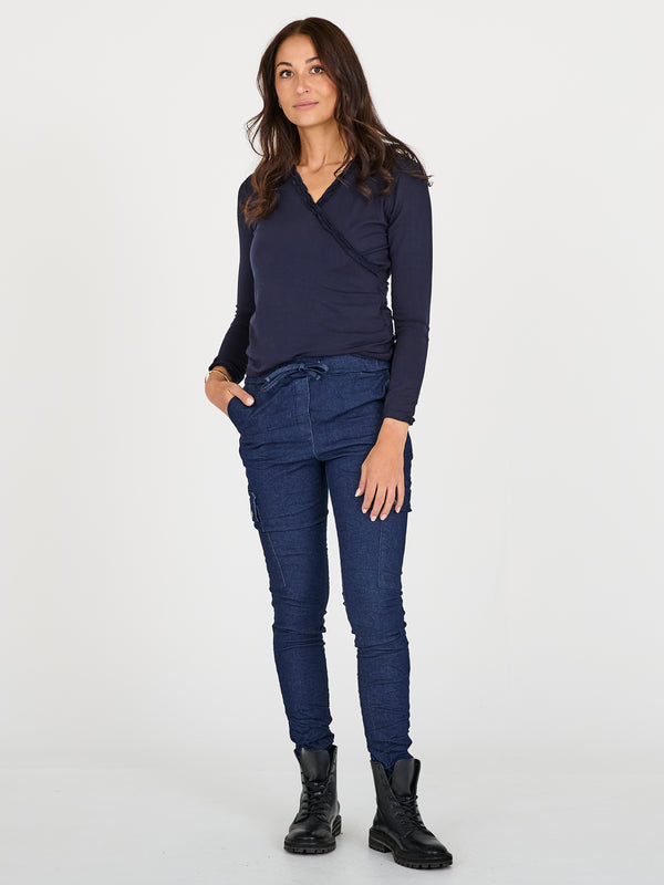 NÜ CARMEN denim bukser Trousers 486 Denim