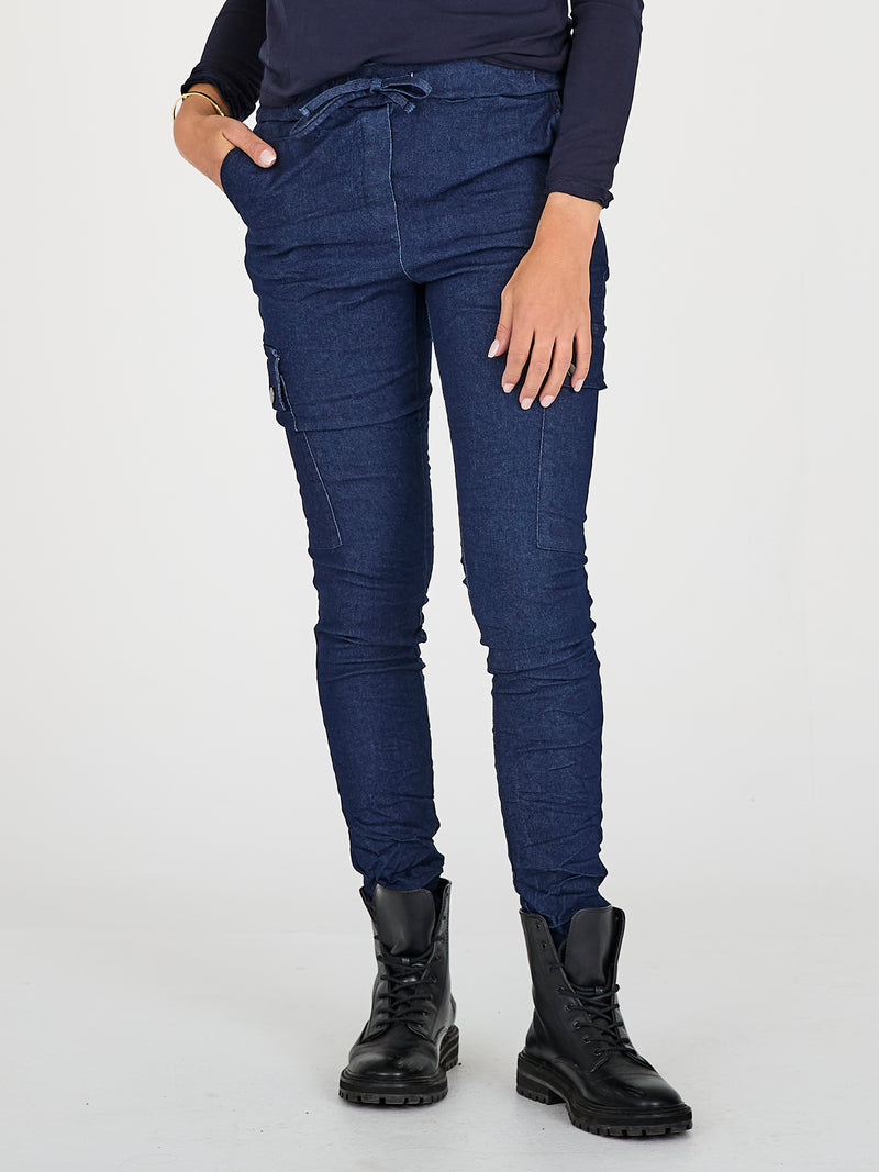 NÜ CARMEN denim bukser Trousers 486 Denim