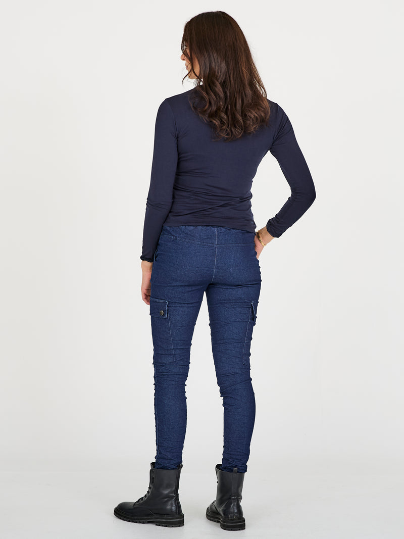 NÜ CARMEN denim bukser Trousers 486 Denim