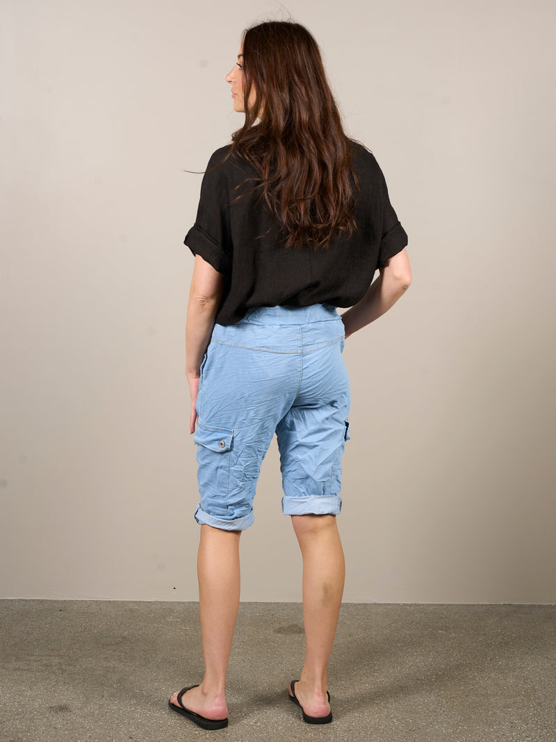 NÜ CARMEN shorts Shorts 484 Light denim blue