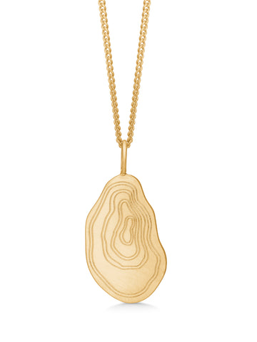 NÜ Cave No. 5 Halskjede Jewellery 011 Gold