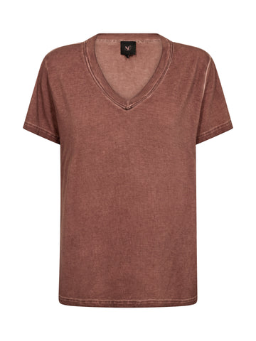 NÜ CAYLA Ruth T-skjorte Topper og t-skjorter 590 Marsala