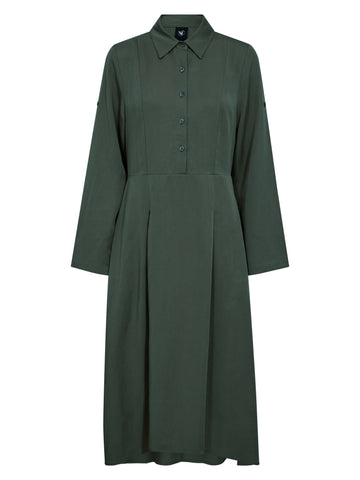 NÜ CECILIA Kjole Kjoler 465 Petrol