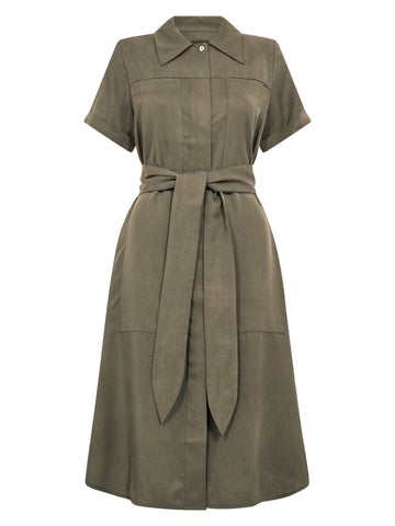NÜ CECILIA Kjole Kjoler 393 Army