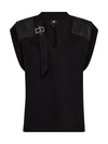 NÜ CELINE Bluse Bluser Svart