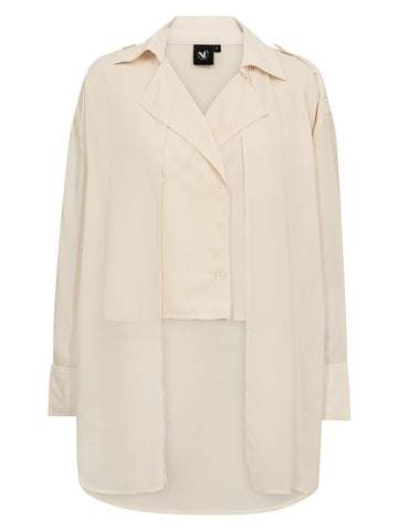 NÜ CELSA Skjorte Skjorter 112 Bone