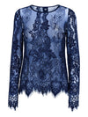 NÜ CHARLOTTE Top Bluser 476 Navy