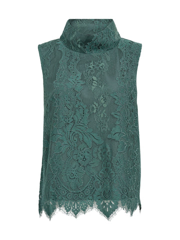 NÜ CHARLOTTE Top Topper og t-skjorter 465 Petrol