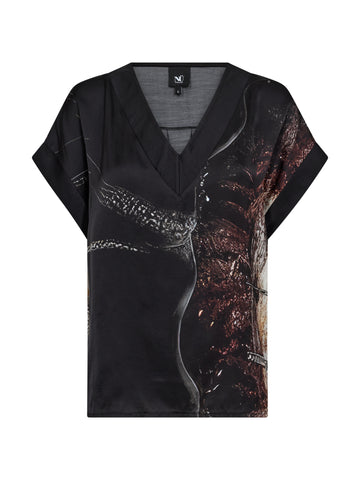 NÜ CILJE Bluse Bluser 012 Print