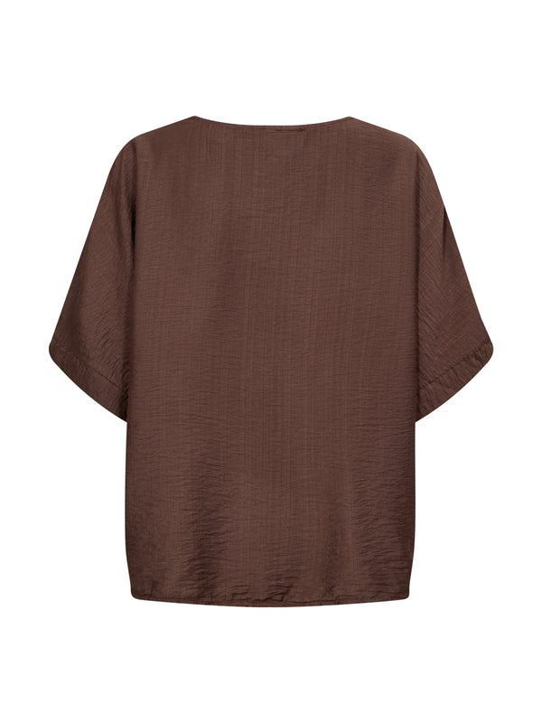 NÜ CINDA blouse Topper og t-skjorter 289 Brown