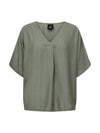 NÜ CINDA blouse Topper og t-skjorter 393 Army