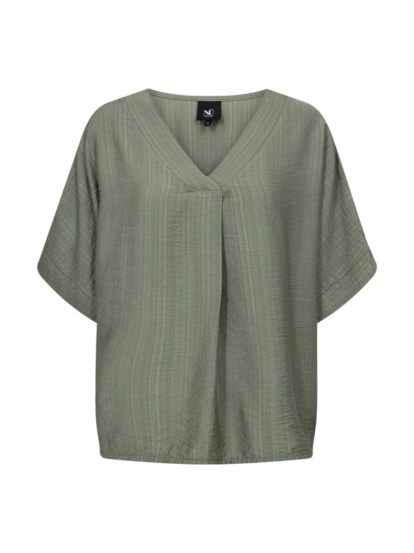 NÜ CINDA blouse Topper og t-skjorter 393 Army
