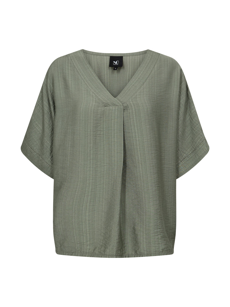 NÜ CINDA blouse Topper og t-skjorter 393 Army
