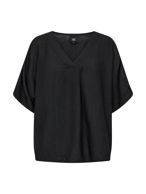 NÜ CINDA blouse Topper og t-skjorter Svart