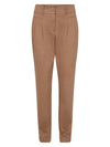 NÜ COMMY trousers Bukser 294 Dark Earth mix
