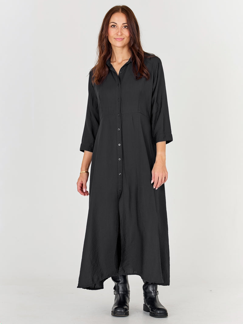 NÜ Caitlin Tunic Dress Kjoler Svart