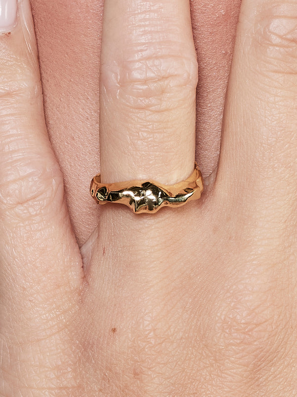 NÜ Cave NR. 7 Ring Jewellery 011 Gold
